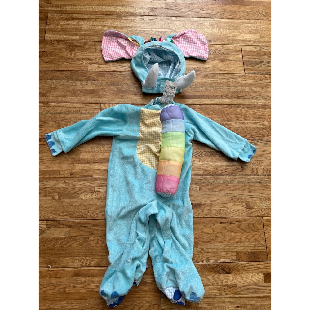 Rubies Costume‎ Co Blue Elephant Costume 0-6 Months Baby Halloween